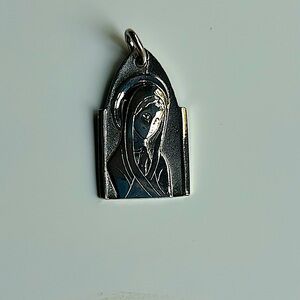 EJ Sterling Silver Virgin Mary Charm